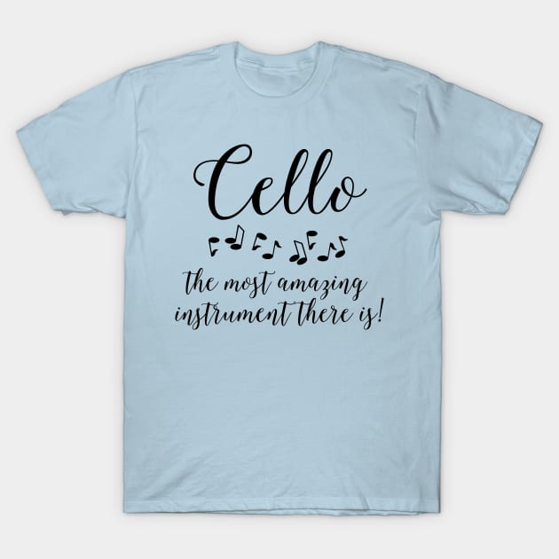 Amazing Cello T-Shirt by Barthol Graphics